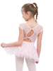 Capezio 11394C - Children's Keyhole Back Tutu Dress with Mesh - Pink