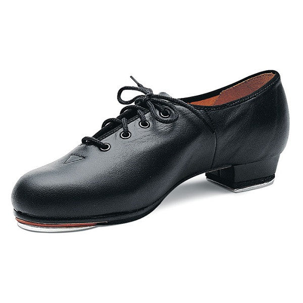 New Bloch shops Mens Jazz Tap Oxford Black Leather 8 Dance Shoe Lace Up S0301M