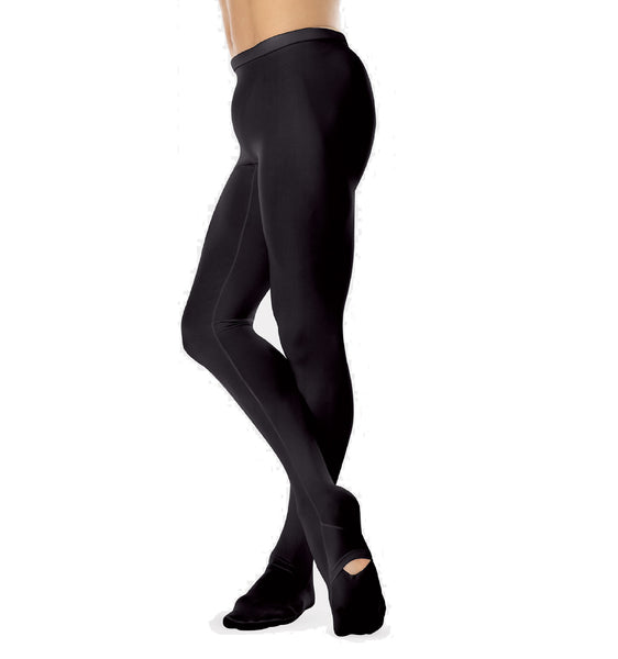 Body Wrappers Children's C39 Back Seam Convertible Tights - Beam & Barre