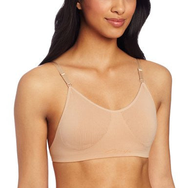 Capezio BODYLINERS SEAMLESS Clear Back Bra - Overs & Unders 3683