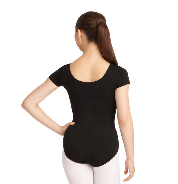 CAPEZIO SHORT SLEEVE LEOTARD - ADULT #CC400 main image 1