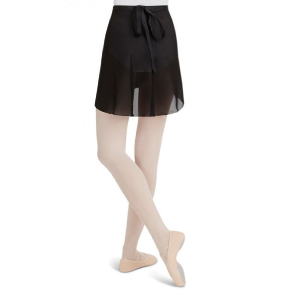 Capezio N272 - Georgette Wrap Skirt Adult – The Dance Shop