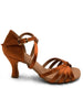 Capezio BR4000W - Julia Cinnamon 2.5" Ballroom Shoe