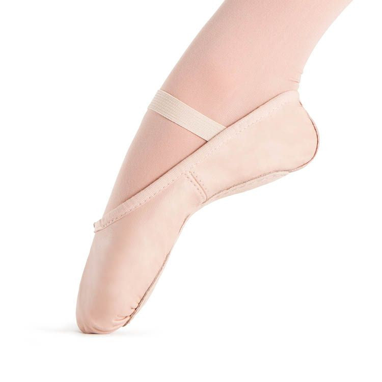 Bloch Dansoft Scarpe Da Danza Donna - Suola Intera In Pelle, Elastico Sul Collo Del Piede, Fodera In Cotone - Taglia 8.5 M US